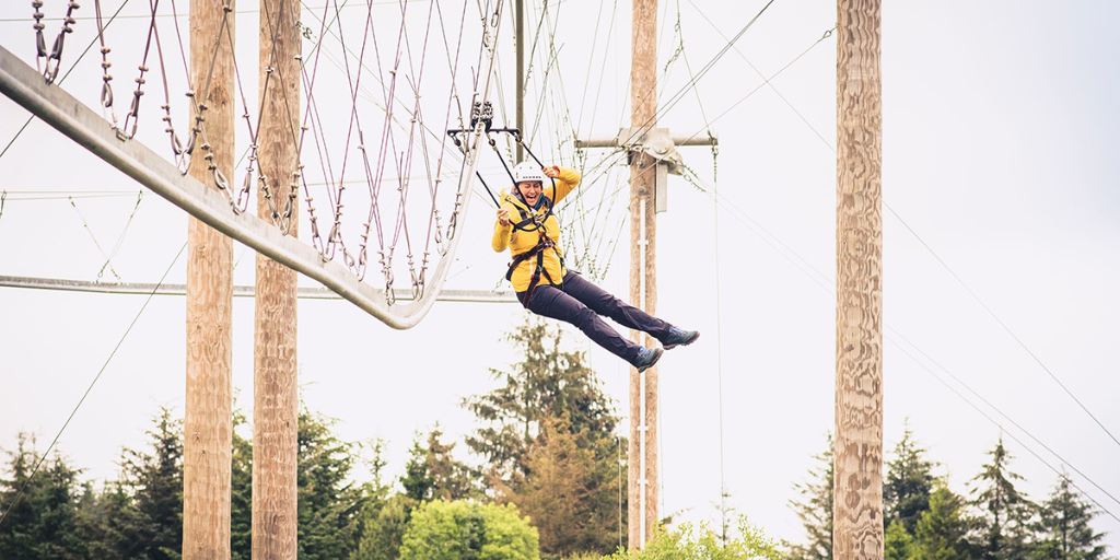 Roller Coaster Zipline The Thrilling and Profitable Amusement